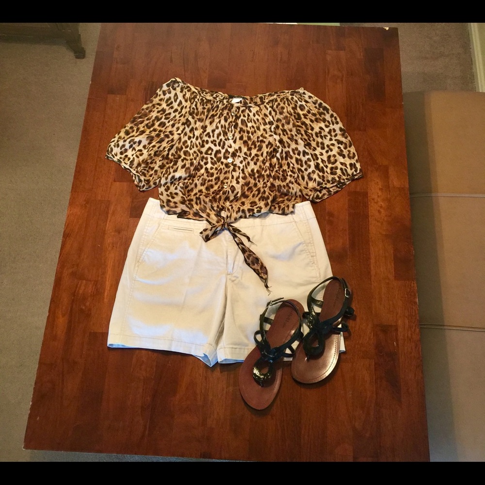 BANDOLINO BLU casual khaki shorts